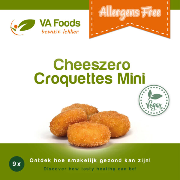 VA Foods Cheeszero croquettes Mini kaaskroket vegan