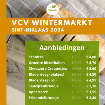 VCV Wintermarkt Sint-Niklaas glutenvrij aanbiedingen